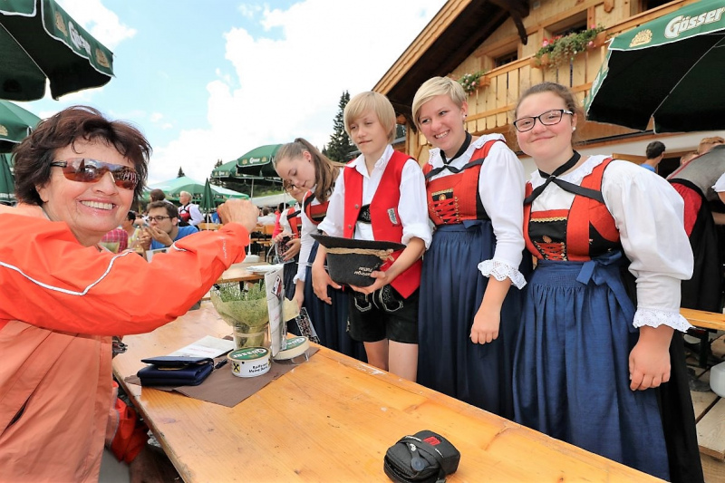 Einweihung Hochfeldernalm - „Dorffest“ auf der Mieminger Alpe