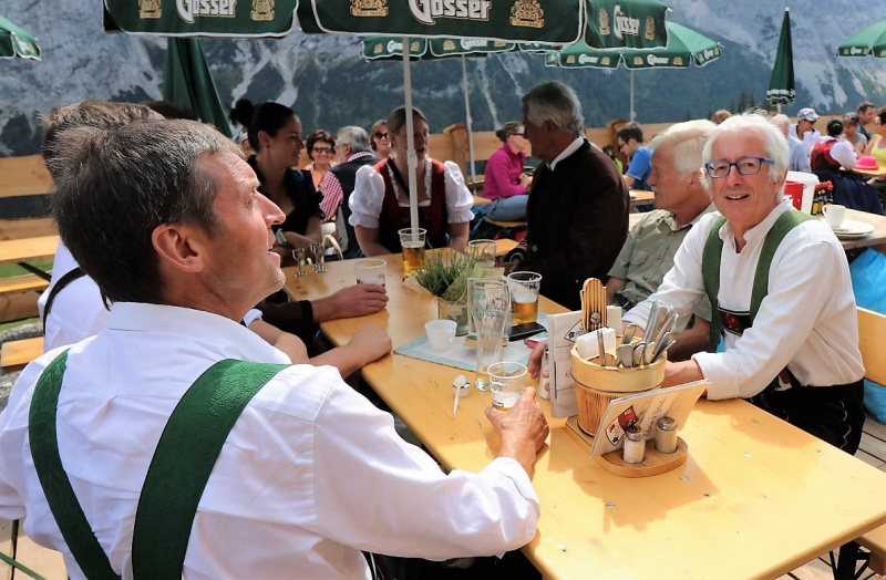 Einweihung Hochfeldernalm - „Dorffest“ auf der Mieminger Alpe