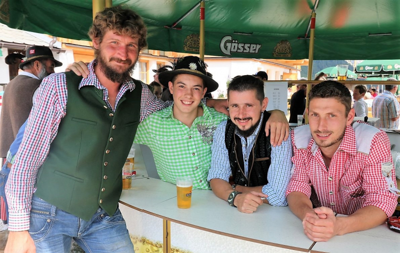 Einweihung Hochfeldernalm - „Dorffest“ auf der Mieminger Alpe
