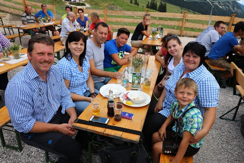 Einweihung Hochfeldernalm - „Dorffest“ auf der Mieminger Alpe