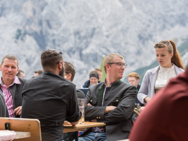 Almfest mit den Längenfelder Schnöllern