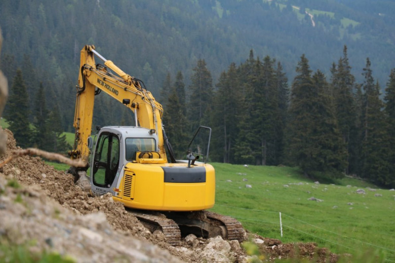 Hochbaustelle Feldernalm – Kein Termindruck