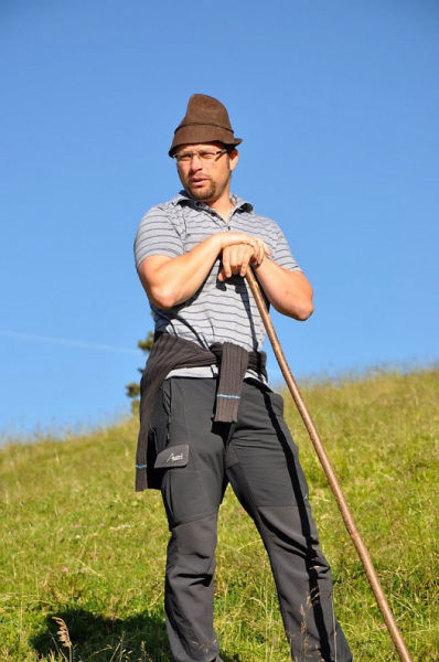 Hochfeldernalm im Juli 2013 – Viehauftrieb ins Felderer Tal