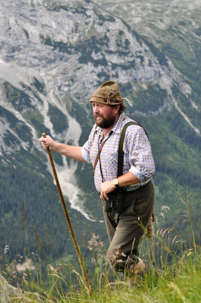 Hochfeldernalm im Juli 2013 – Viehauftrieb ins Felderer Tal