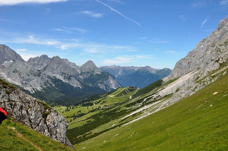 Hochfeldernalm im Juli 2013 – Viehauftrieb ins Felderer Tal