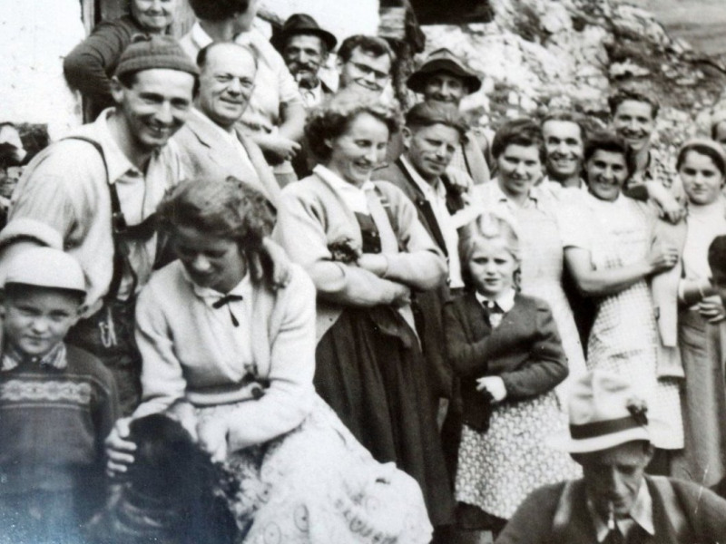 Im Haus der Hirtenfamilie Schuchter in Nassereith