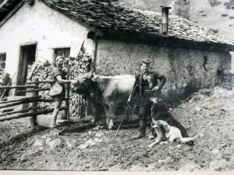 Im Haus der Hirtenfamilie Schuchter in Nassereith