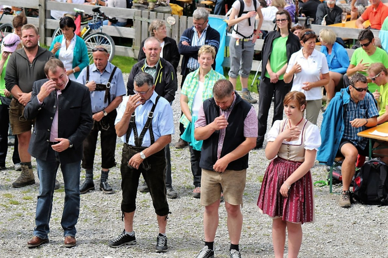 Marienbergfest auf der „4-Hauben-Alm“