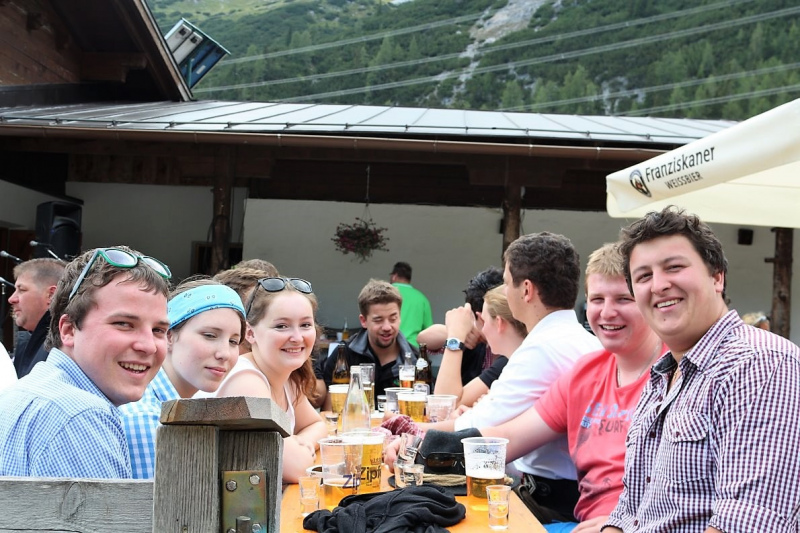 Marienbergfest auf der „4-Hauben-Alm“