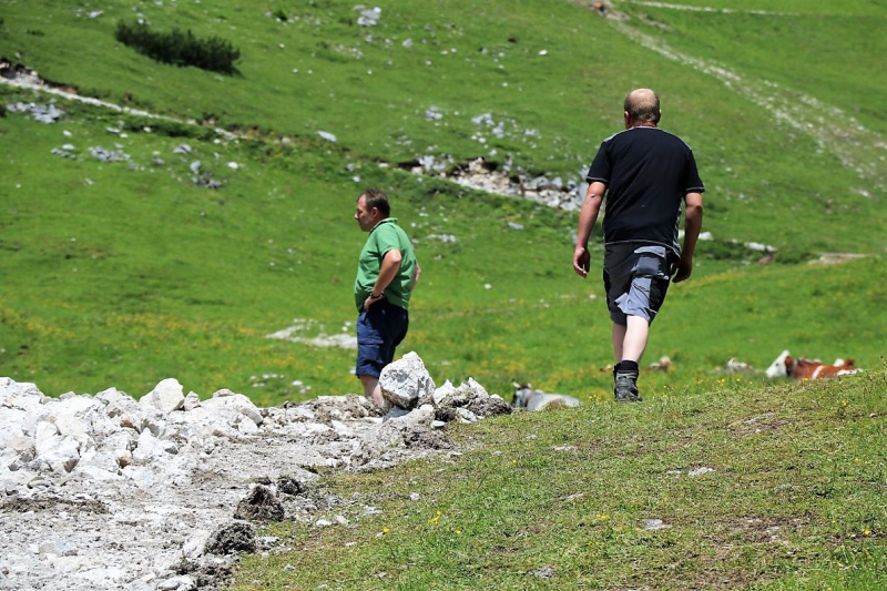 Marienbergjoch – Hochwasserschäden werden beseitigt