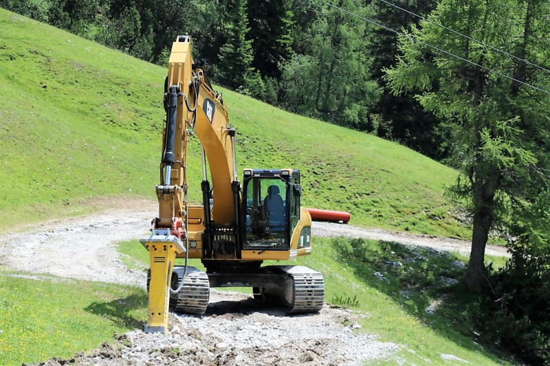 Marienbergjoch – Hochwasserschäden werden beseitigt