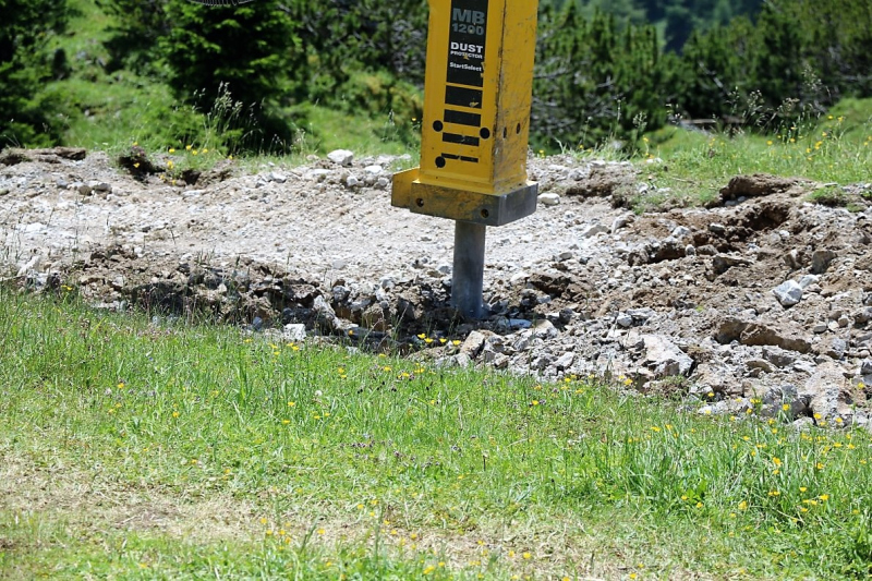 Marienbergjoch – Hochwasserschäden werden beseitigt