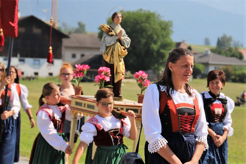 Mieming feiert seinen Bauernheiligen Isidor