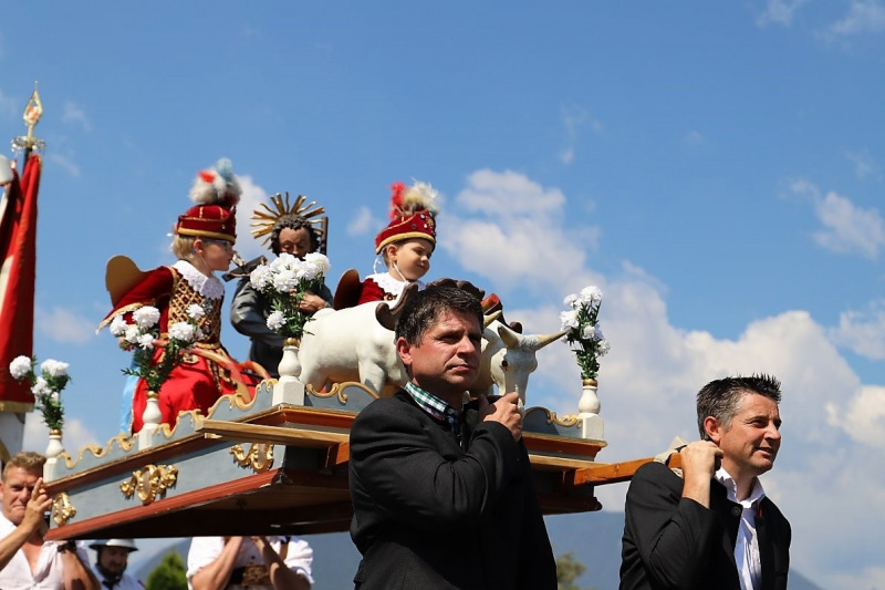 Mieming feiert seinen Bauernheiligen Isidor