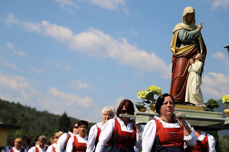 Mieming feiert seinen Bauernheiligen Isidor