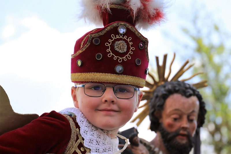 Mieming feiert seinen Bauernheiligen Isidor