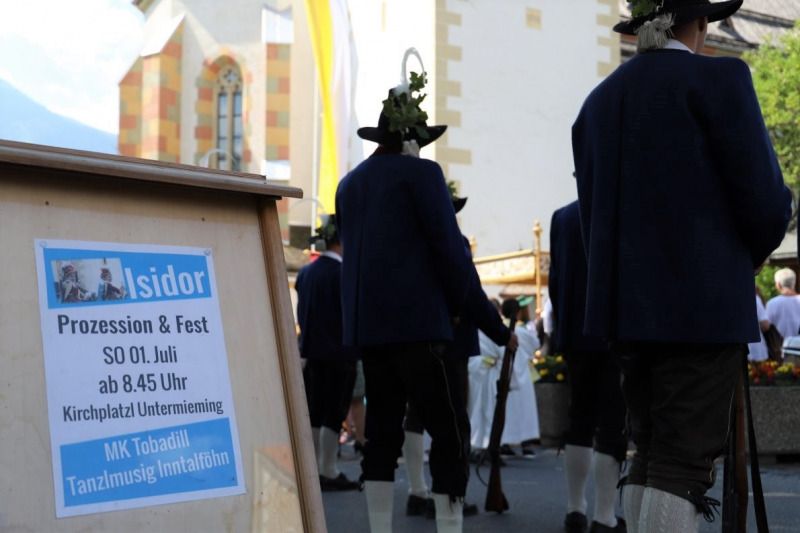 Mieming feiert seinen Bauernheiligen Isidor
