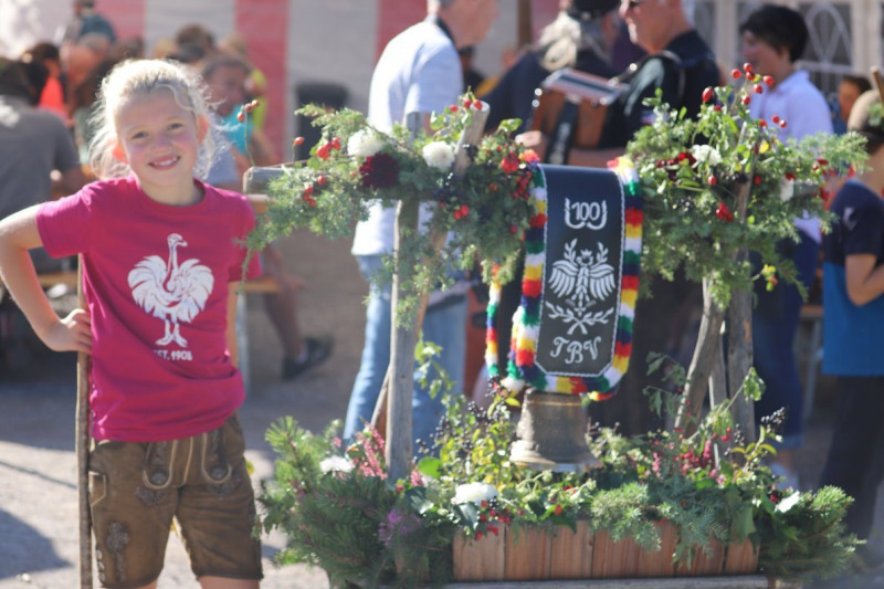Nahaufnahme Feldernalmabtrieb – 35 Kilometer Fußweg