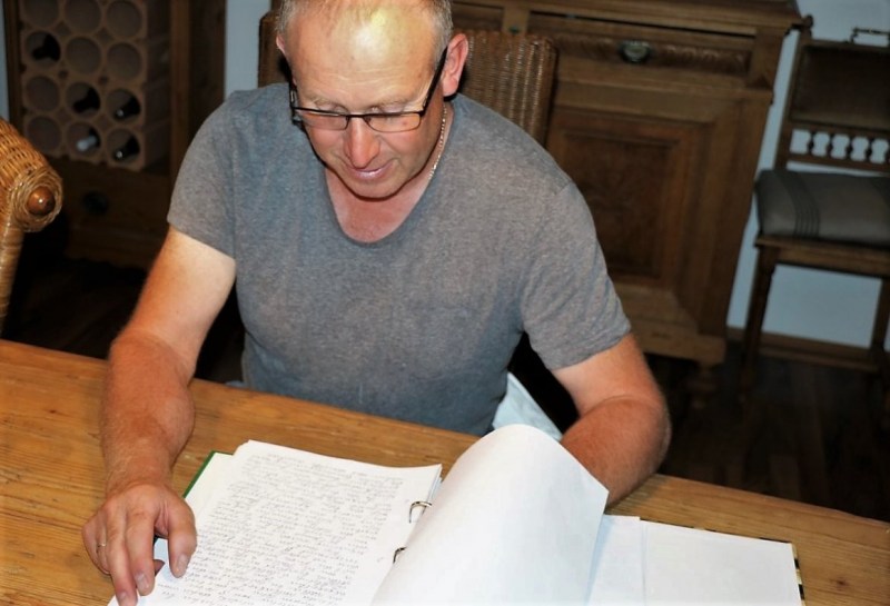 Protokollbuch der Feldernalmbauern