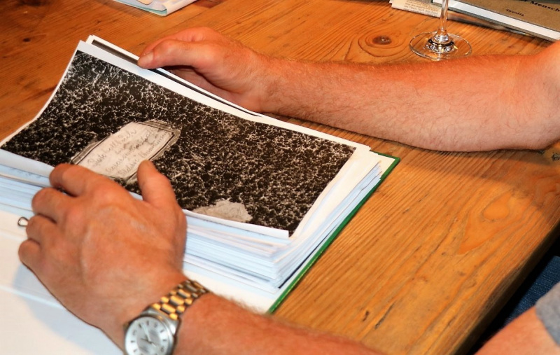 Protokollbuch der Feldernalmbauern