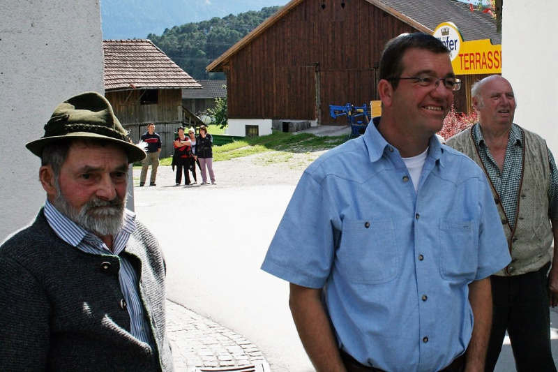 Schafabtrieb von der Seebenalm nach Untermieming