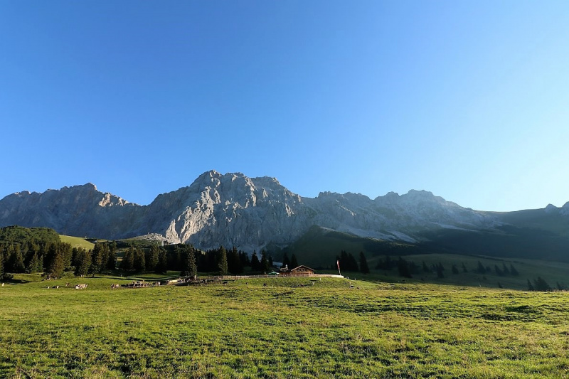 Tag auf der Hochfeldernalm – zwischen Morgen- und Abendsonne