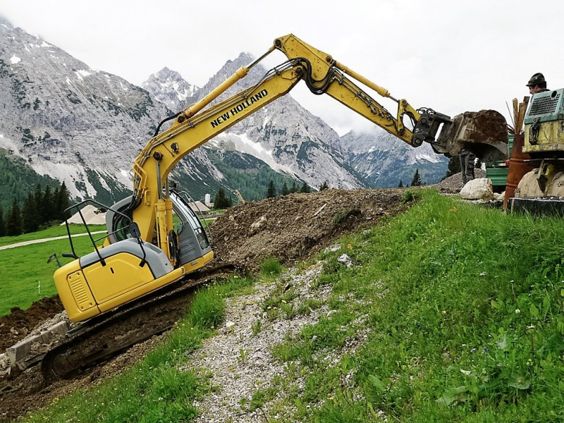 Verlegung der Feldernalmkapelle
