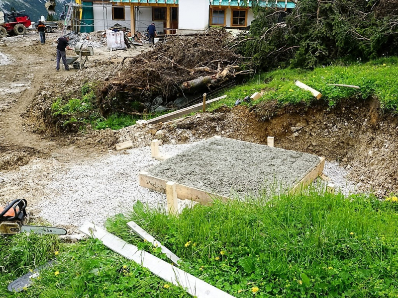 Verlegung der Feldernalmkapelle