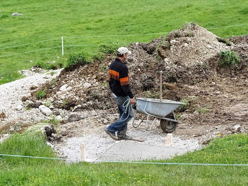 Verlegung der Feldernalmkapelle