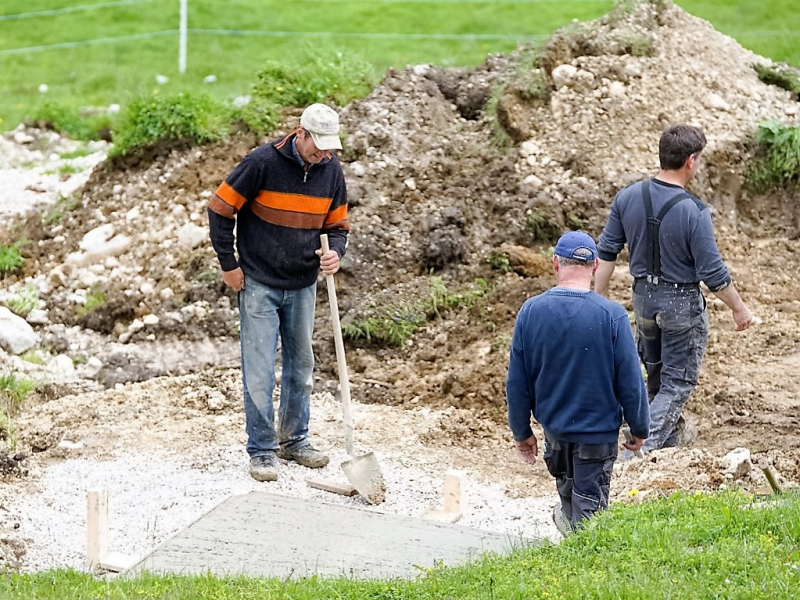 Verlegung der Feldernalmkapelle