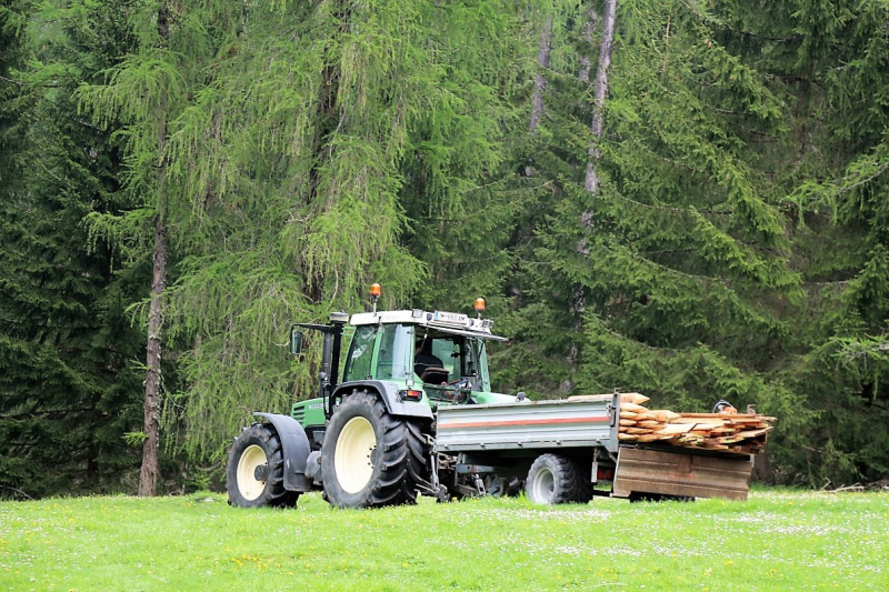 Zäunen auf der Biberwier-Alm
