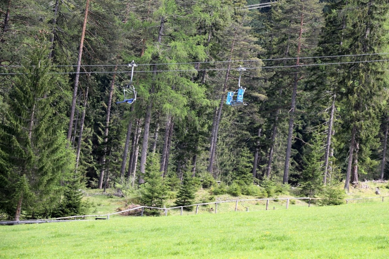 Zäunen auf der Biberwier-Alm