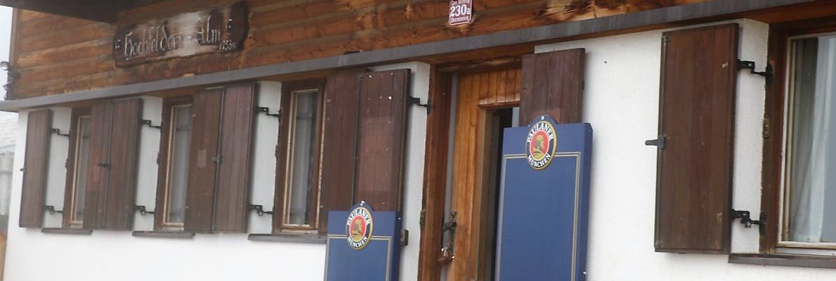 „Vielleicht eine letzte Gelegenheit, noch einmal die alte Almhütte zu sehen." (Foto: Knut Kuckel)