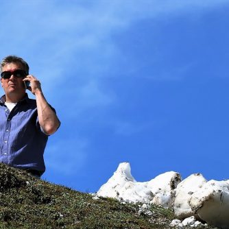 Baubesprechung auf der Seeben Alm. Foto: (Knut Kuckel)
