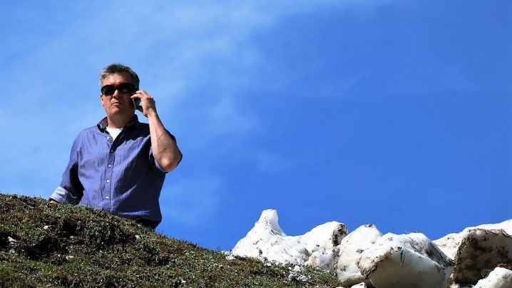 Baubesprechung auf der Seeben Alm. Foto: (Knut Kuckel)